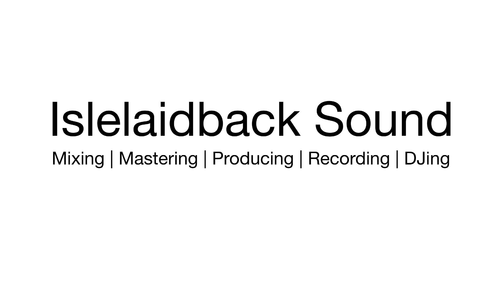 Banner von Islelaidback Sound