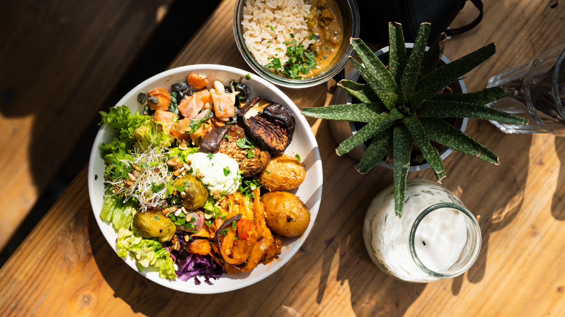 Bowl-Gericht aus dem Restaurant Happenpappen
