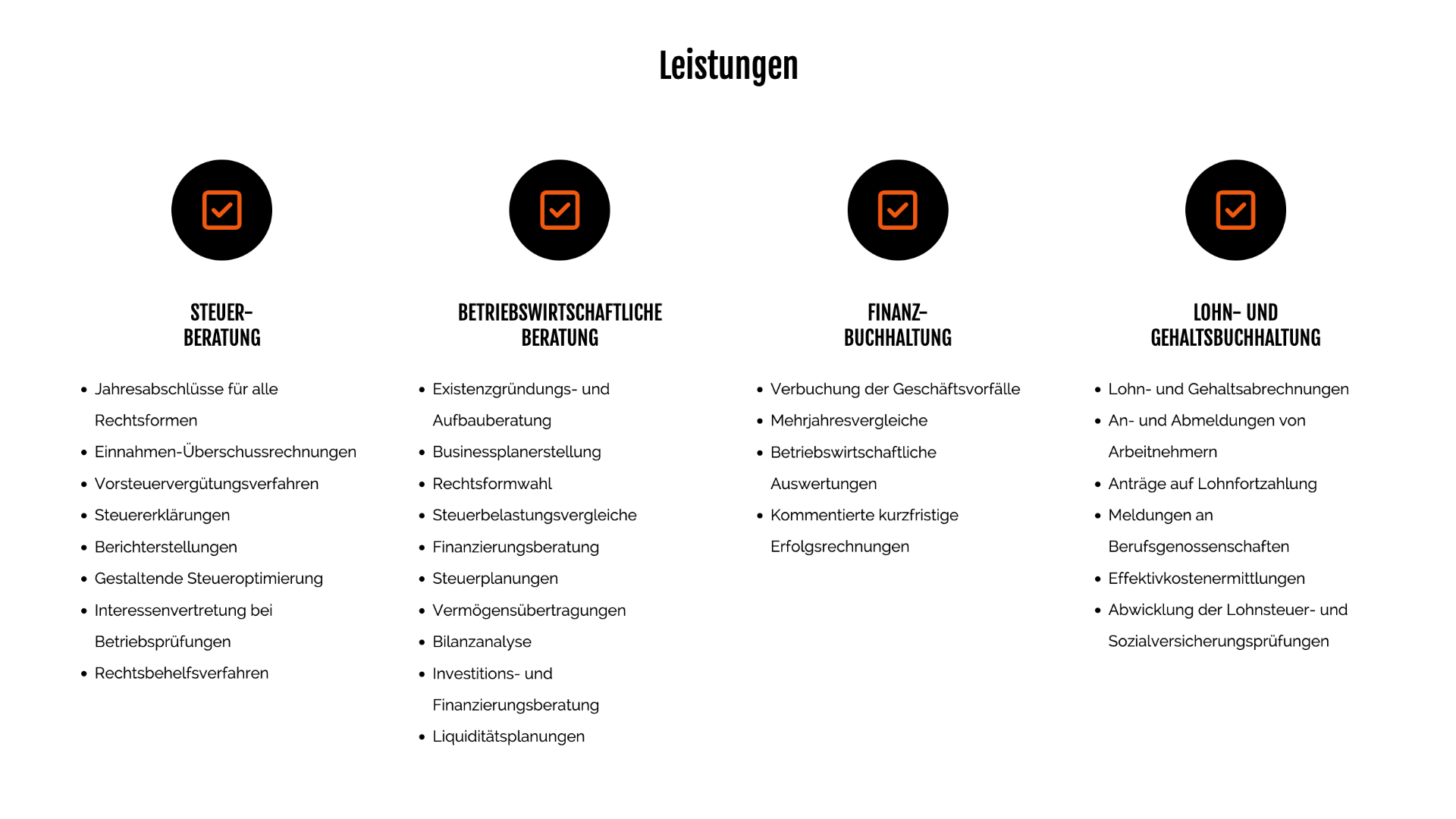 Screenshot der Website von Steuerberater Rainer Weiss