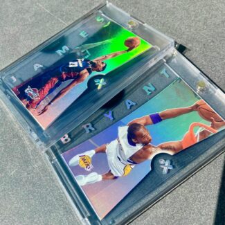 Trading Cards von LeBron James und Kobe Bryant